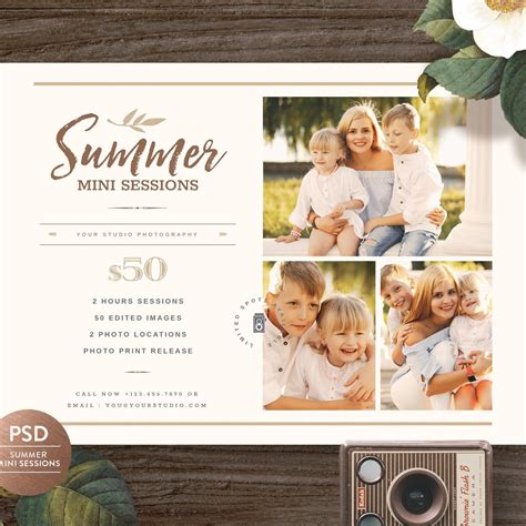 Photography Mini Session Template
